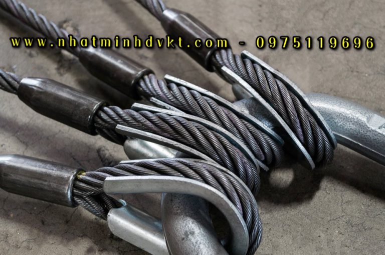 CÁP THÉP MẮT CỨNG HARD THIMBLE EYE STEEL WIRE ROPE THE SUN