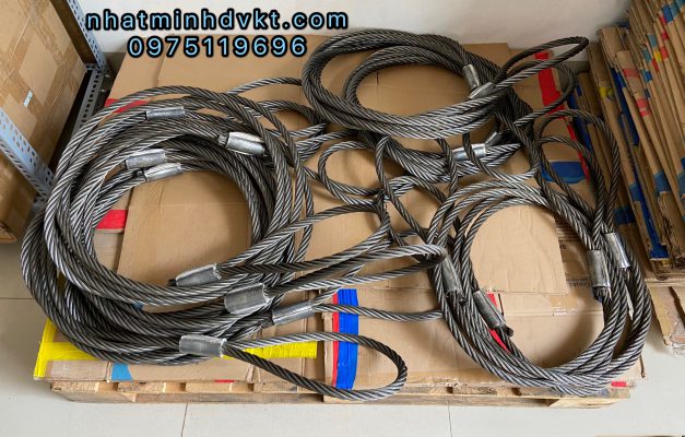 DÂY CÁP CẨU MẮT MỀM – WIRE ROPE WITH SOFT EYE