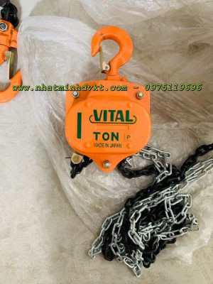 PA LĂNG XÍCH 1 TẤN VITAL - CHAIN BLOCK JAPAN