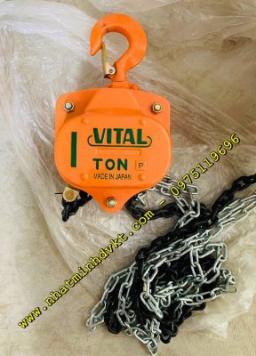 PA LĂNG XÍCH 1 TẤN VITAL - CHAIN BLOCK JAPAN