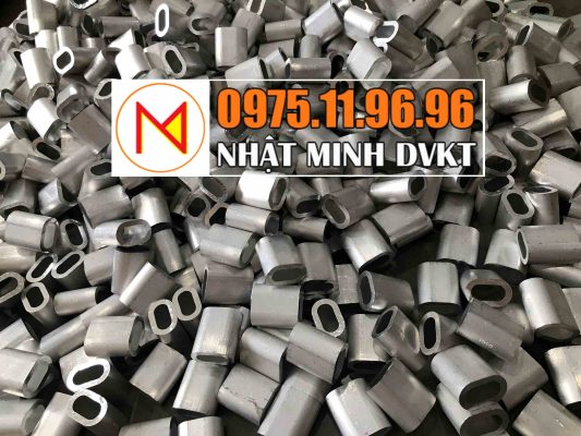 ỐNG NHÔM BẤM CÁP THÉP PHI 12 - FERRULE