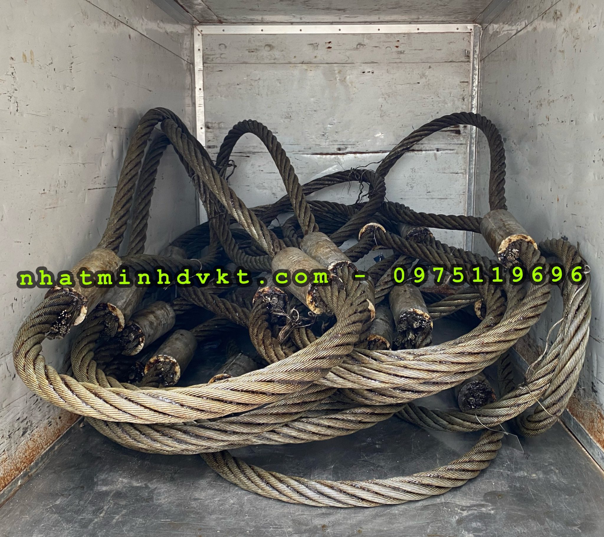 CÁP THÉP MẮT CỨNG HARD THIMBLE EYE STEEL WIRE ROPE THE SUN