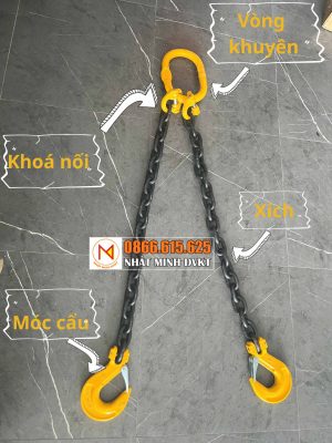 BỘ XÍCH CẨU 2 CHÂN - CHAIN SLING 2 LEG
